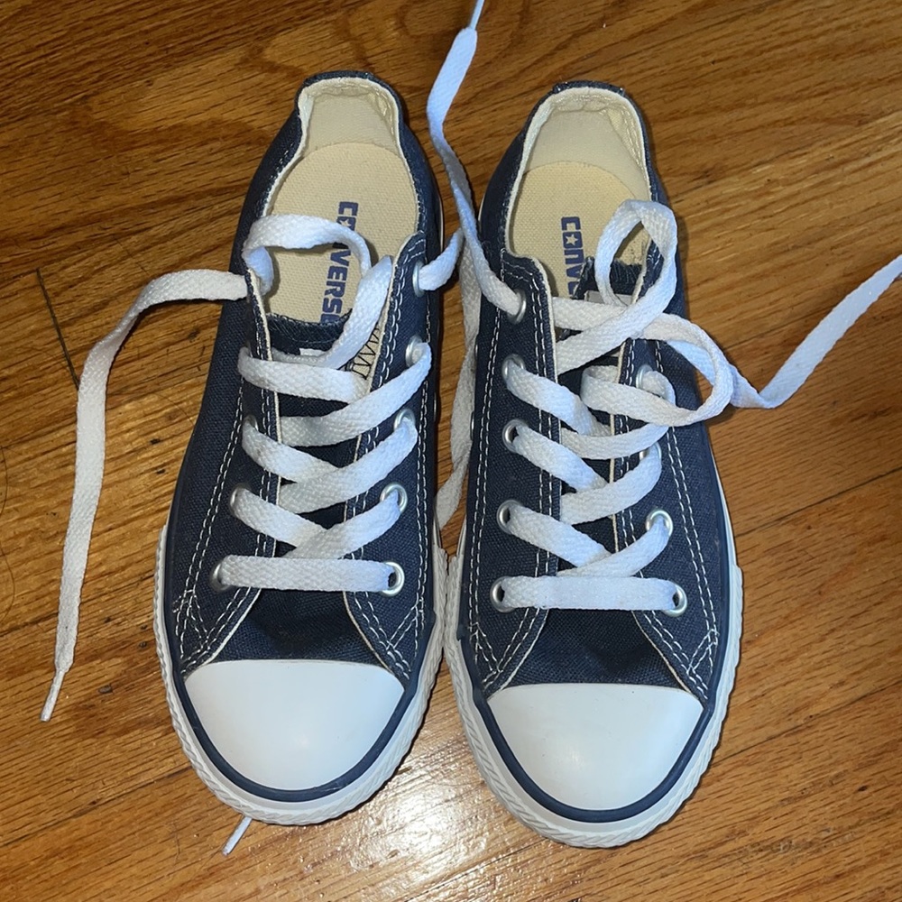 COPY - Youth Blue Converse Size 13